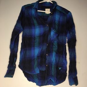 American Eagle vintage BF flannel